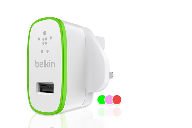 pacetech----Belkin-MixIt-Colour--USB-AC-Wall-Charger-UK-Plug