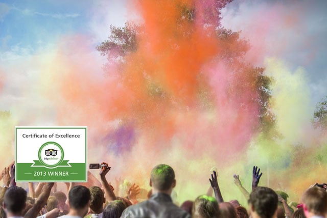 holi colour festival wowcher