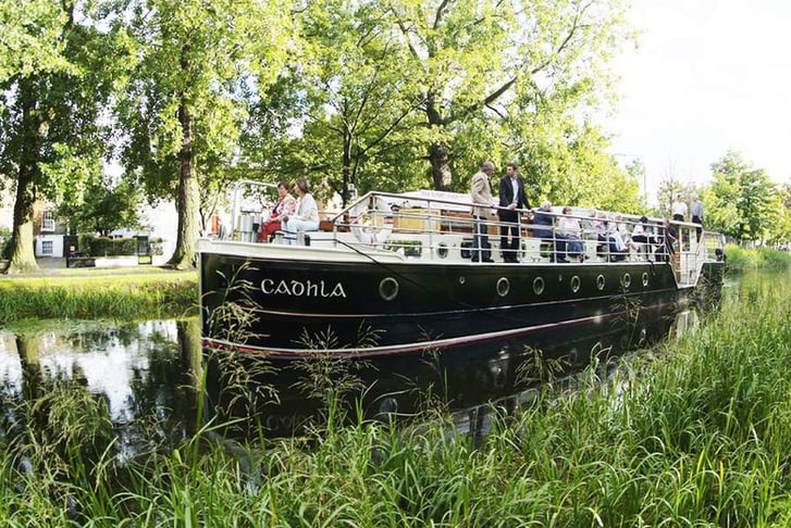 Canal Boat Restaurant Dublin Cruise