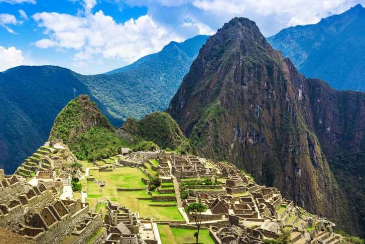 Machu Picchu Peru Stock