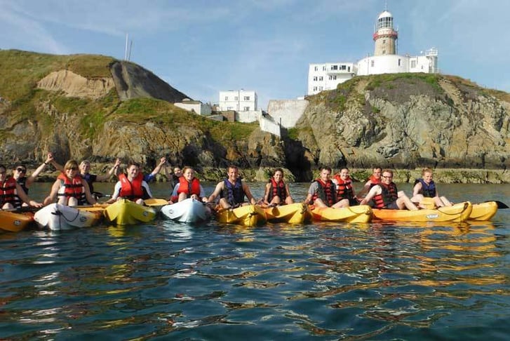 Extreme Time Off Dublin Sea Kayaking Trip - Baily Lighthouse