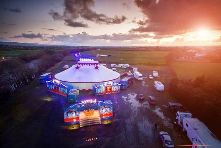 2 Circus Gerbola Tickets in Dublin - Big Top Tent