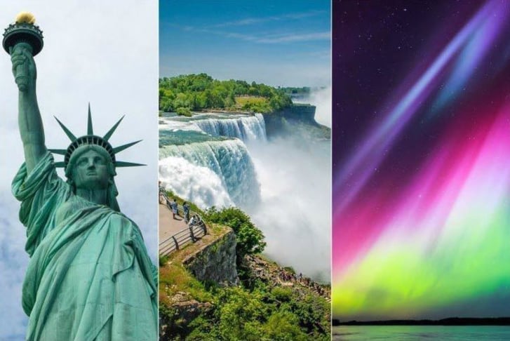New York, Niagara Falls & Iceland