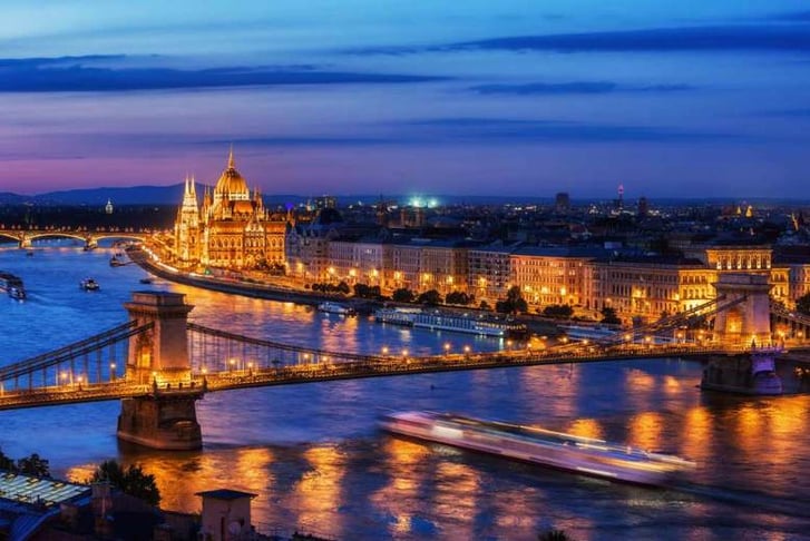 Budapest Hungary Stock