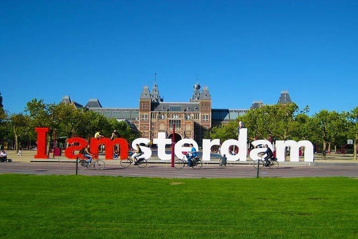 Vondelpark Amsterdam Stock Image