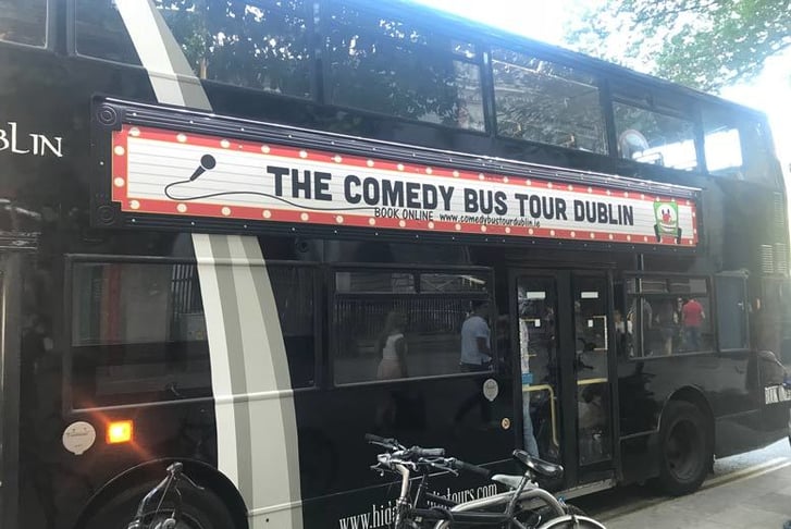 Dublin City Sightseeing Comedy Tour for 1 or 2 from Hidden Dublin Walks