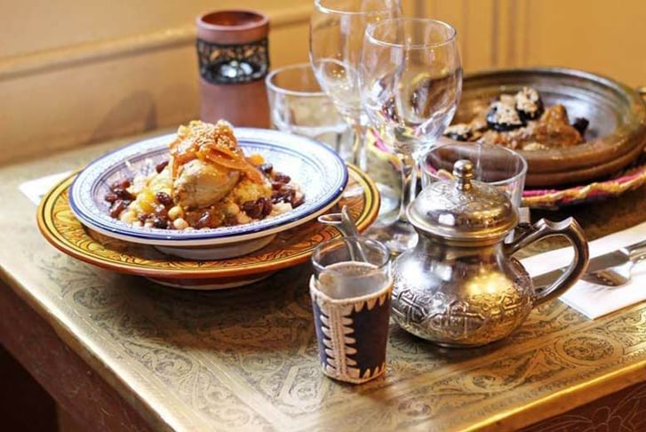 €20 or €40 Moroccan Dining Voucher Spend at El Bahia, City Centre