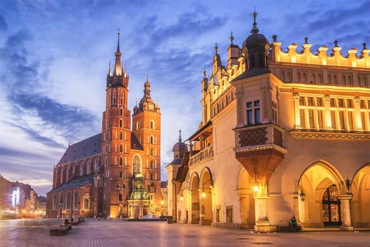 Krakow, Poland, Stock Image - Square