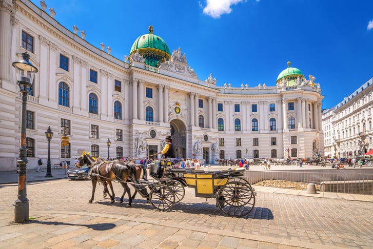 Vienna, Austria, Stock Image - Hofburg