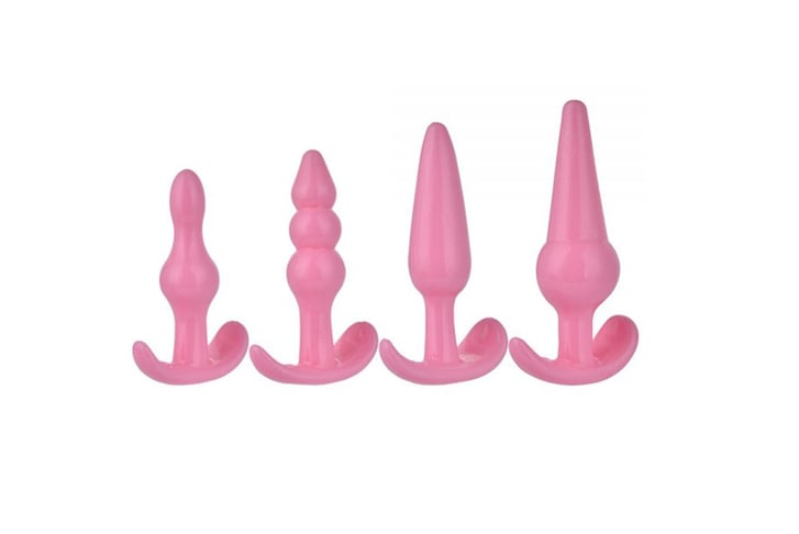 GameChanger-Associates-Ltd-4-Piece-Pleasure-Anal-Plug-Set-pink