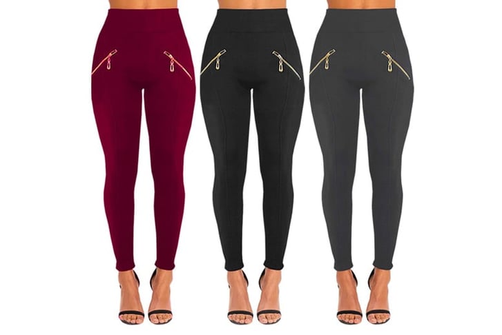 Want-Clothing-LTd-Womens-High-Waisted-Fleece-Lined-Zip-Detail-Leggings1