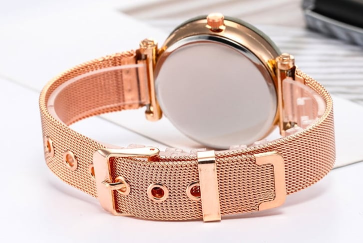 Solo-Act-Ltd-JESSICA-ROSE-DARK-ROSIE-ROSE-GOLD-MESH-QUARTZ-WATCH-4