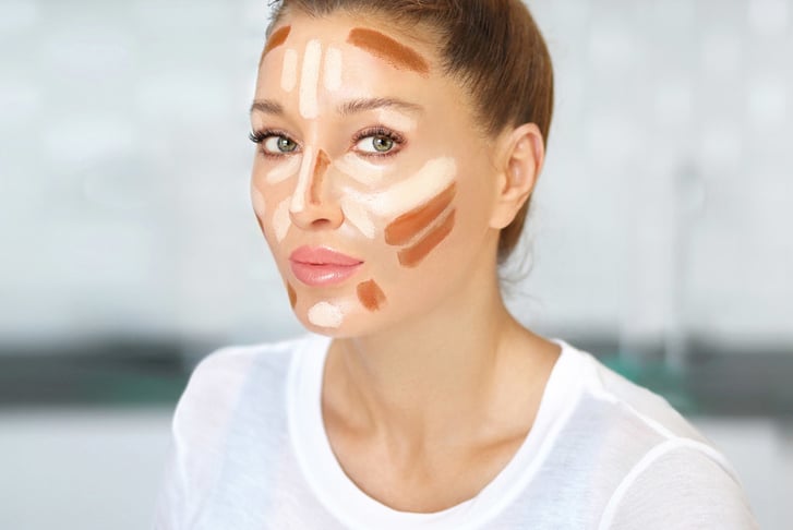 Contouring Stock Image