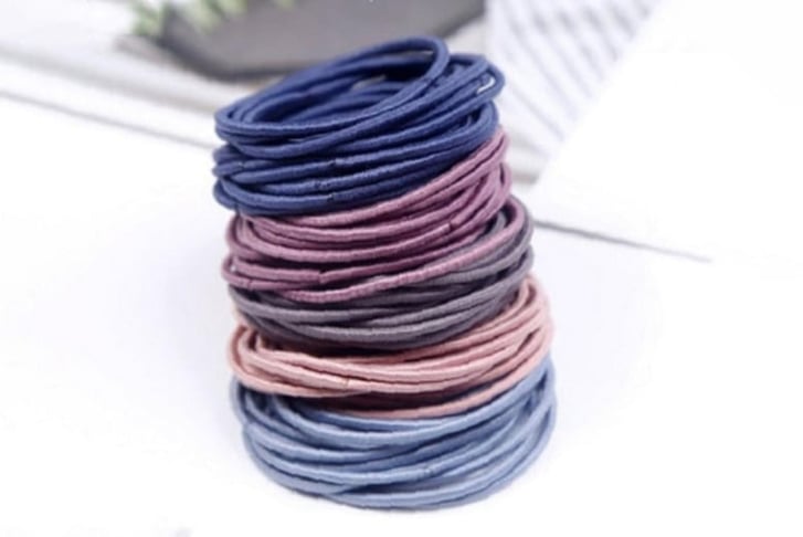 Pack-of-100-Hair-Bands---5-colors-included-2