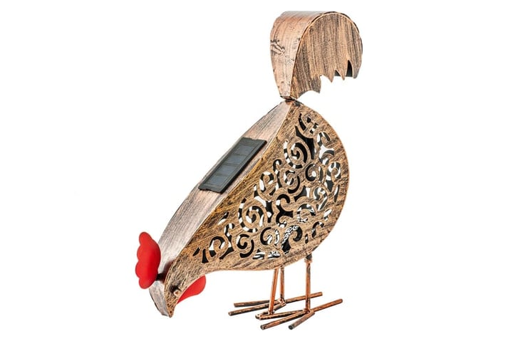 Metal-Hen-Chicken-Solar-Light-Garden-Ornaments-5