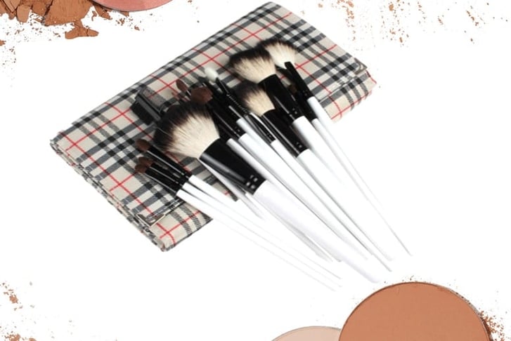 20pc tartan brush set MAIN 2