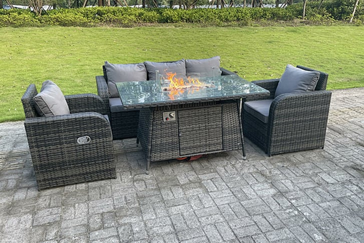 Dark-Mixed-Grey-Rattan-Outdoor-Garden-Furniture-Gas-Fire-Pit-Table-Sets-Love-Sofa-Recling-Chairs-5Seater-2