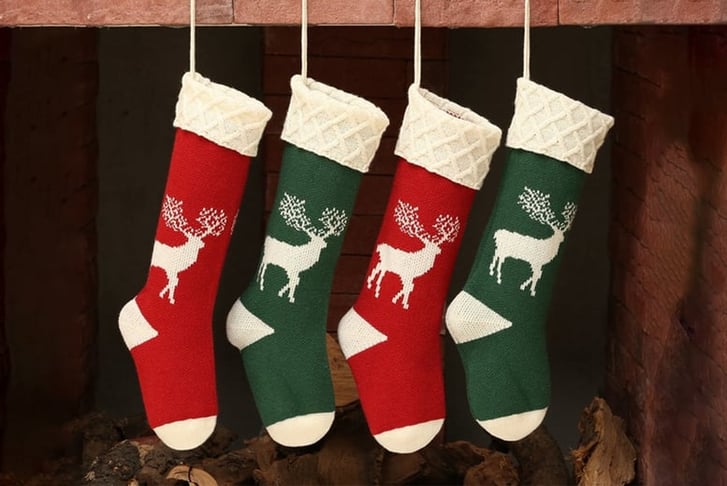 Knitted-Christmas-Socks-Warm-Home-Gift-1