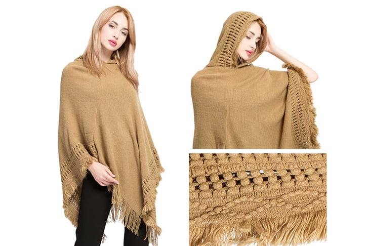 Women-Knitted-Hooded-Poncho-8