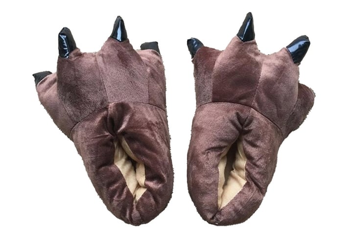 Cartoon-Animal-Paw-Home-Plush-Slippers-12