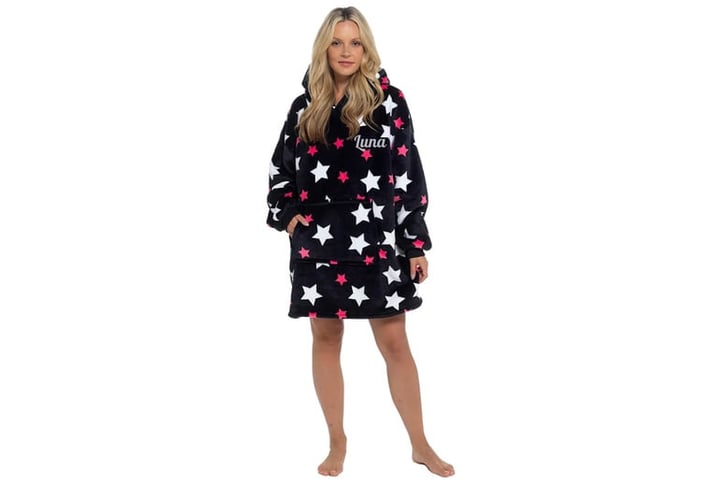 Personalised-Star-Print-Snuggle-Hoodie-2