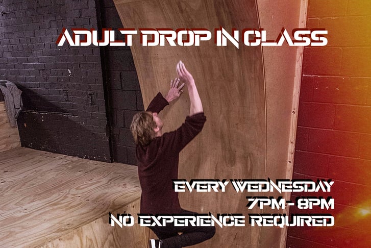 90-Min Adult Parkour Class Experience – Beginner Friendly