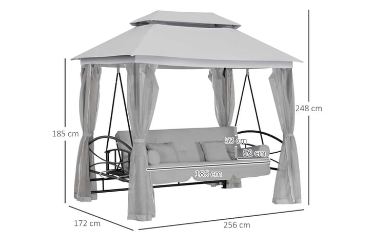 Outsunny-2-in-1-Convertable-Swing-Chair-2