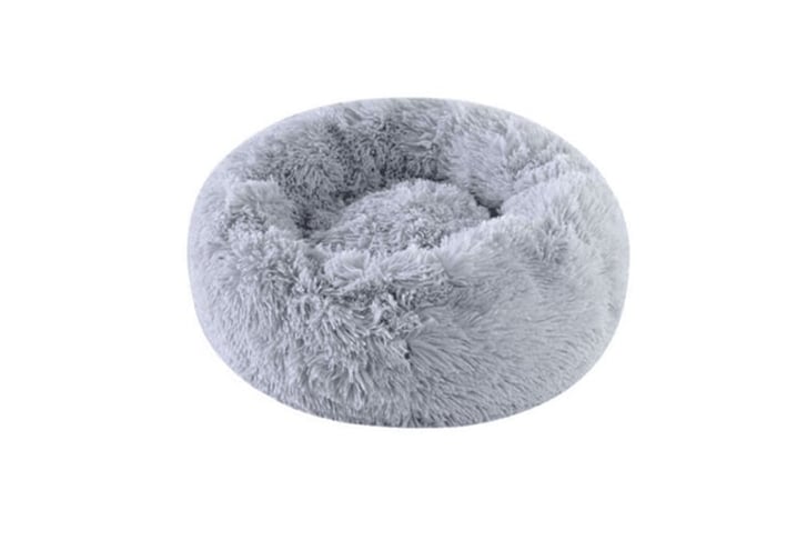 SUPER-SOFT-PLUSH-PET-BED,-Grey-&-Tan-2