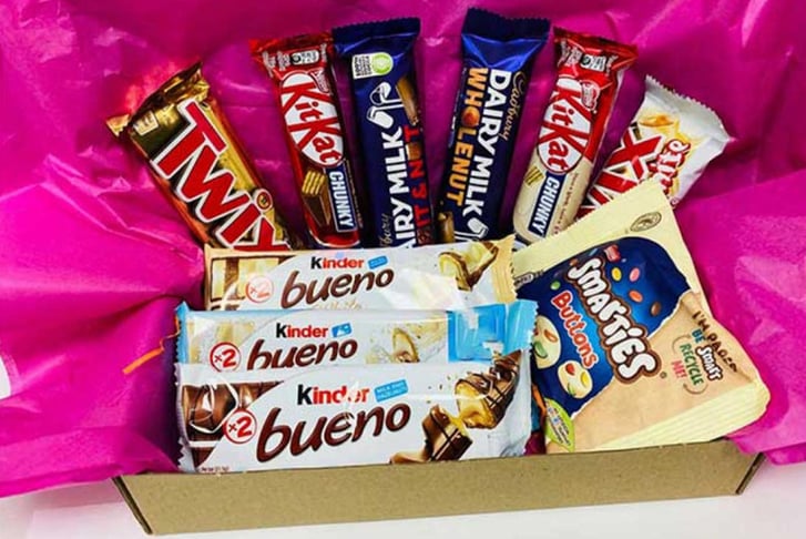 PostBox Sugar Rush Chocolate Hamper