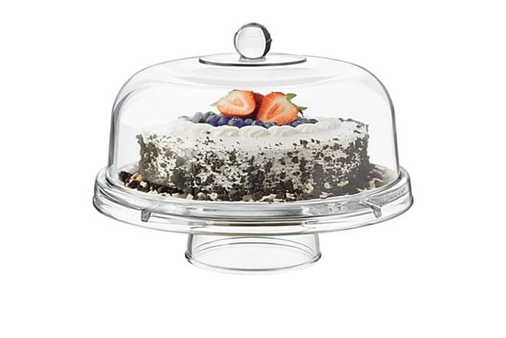 Multi-Functional-6in1-Clear-Cake-Stand-Dome-Platter-Dip-Server-Punch-Salad-Bowl-2