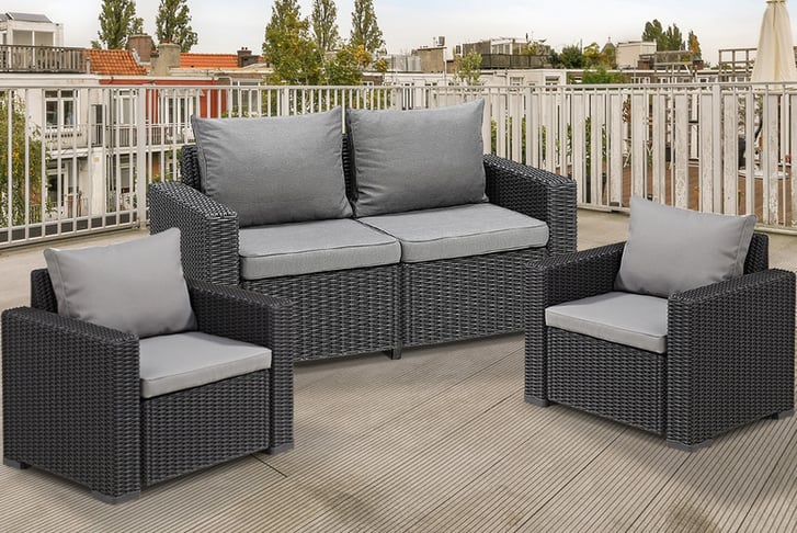 KRETER 4 SEATER RATTAN