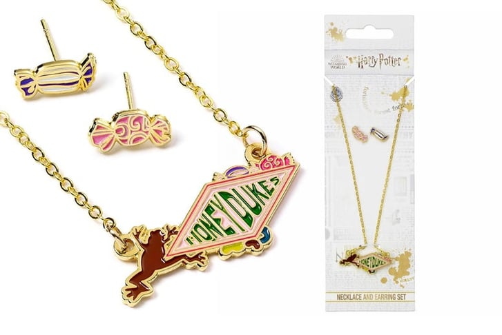 Harry-Potter-Honeydukes-Logo-Necklace-and-Earring-Set-1