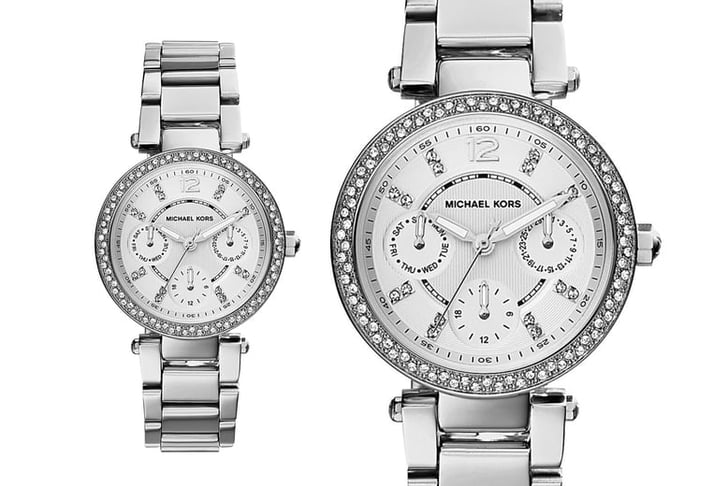 MICHAEL-KORS-MK5615-MINI-PARKER-LADIES-SILVER-WATCH-1