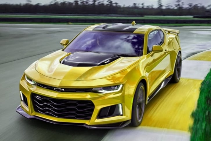 2017-Camaro-zl1-yellow-bumblebee-