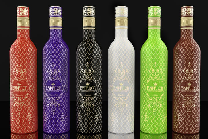 Emperor Vodka - 2 Bottles - Choice of 6 different Flavours