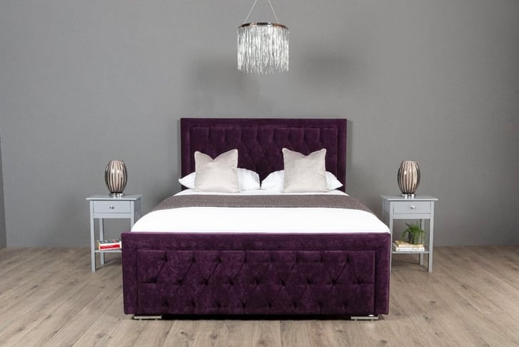 Luxury-Plush-Velvet-Sandringham-Bed-Frame-1