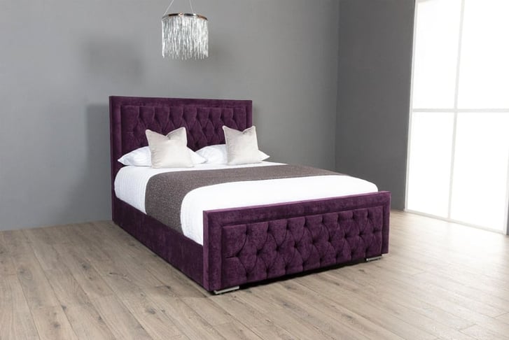 Luxury-Plush-Velvet-Sandringham-Bed-Frame-2