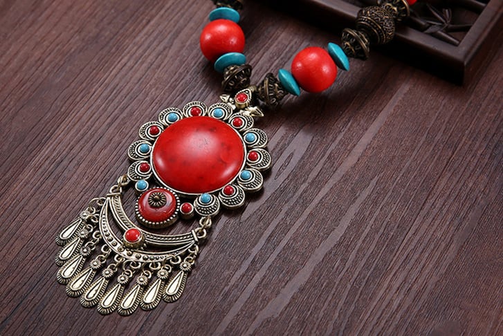 Indian-Boho-necklaces-with-gemstones-and-rustic-beads-6