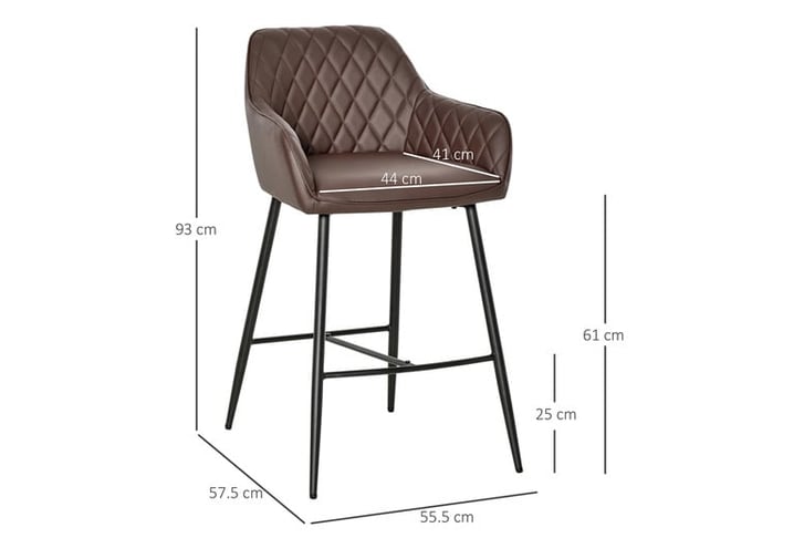 Set-of-2-Retro-PU-Leather-Bar-Stools---Brown-6