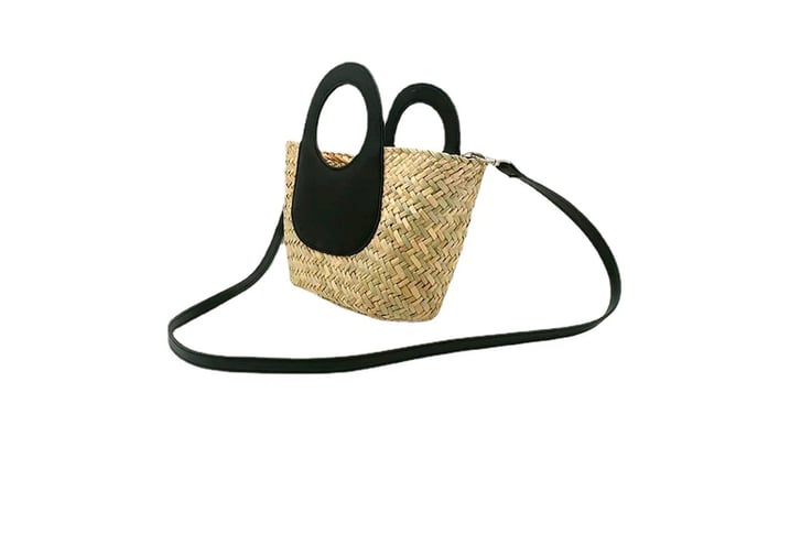 Mini Cross Body Straw Bag-4