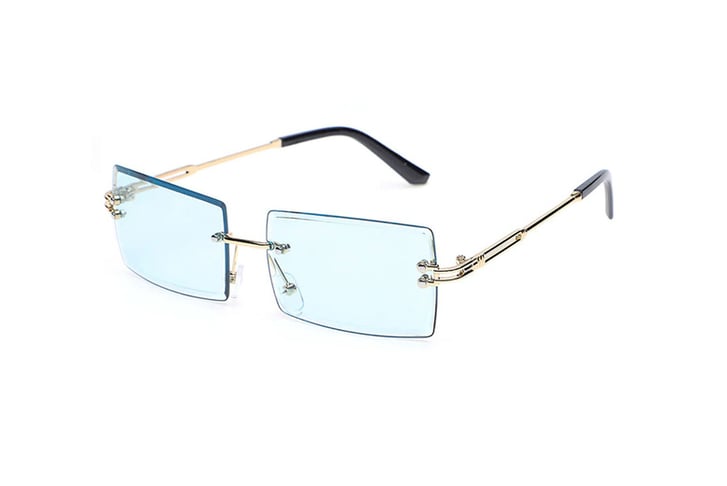 Women-Rimless-Sunglasses-blue