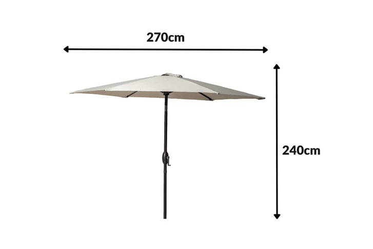 Redwood-Leisure-2.7m-Wind-Up-Parasol-with-Aluminium-Shaft-5