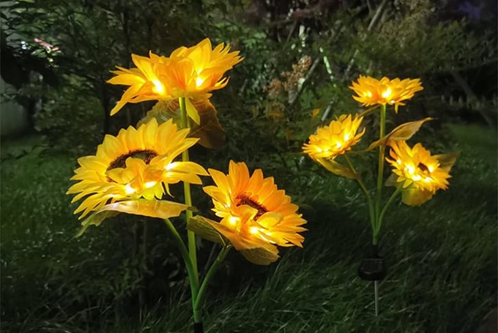 Sunflower-Solar-LED-Garden-Lights-7