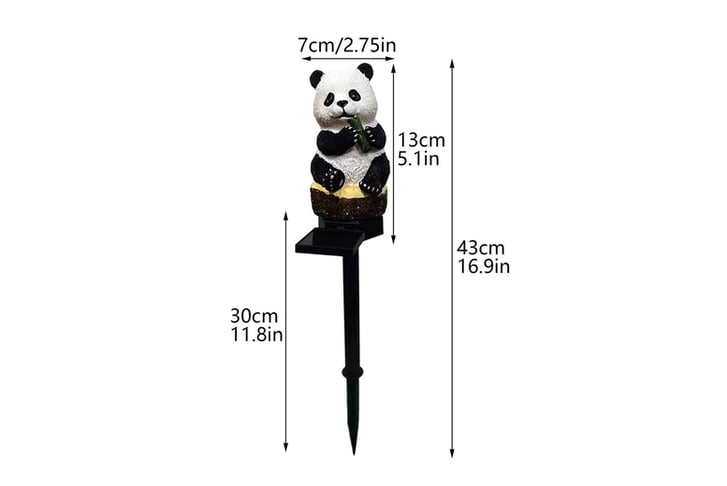 Outdoor-Solar-Resin-Panda-LED-Light-5