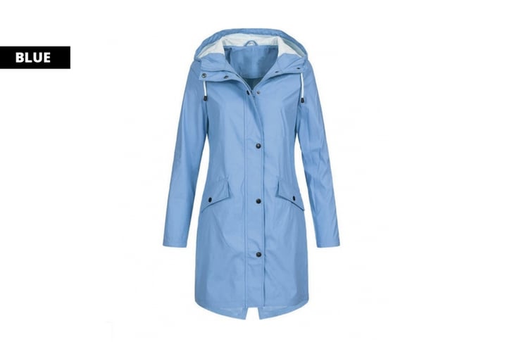 Hooded Waterproof Rain Coat-9