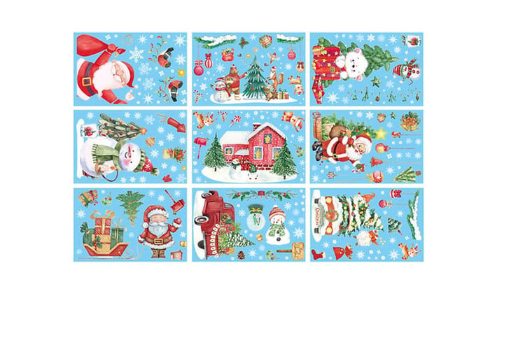 9-Sheets-Set-Merry-Christmas-Window-2