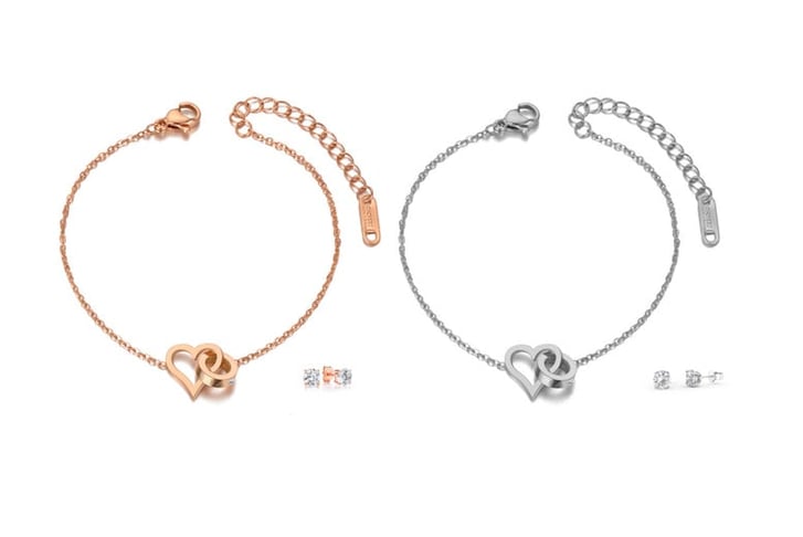 _Eira-Wen-Heart-charm-Link-Bracelet-and-Earring-1