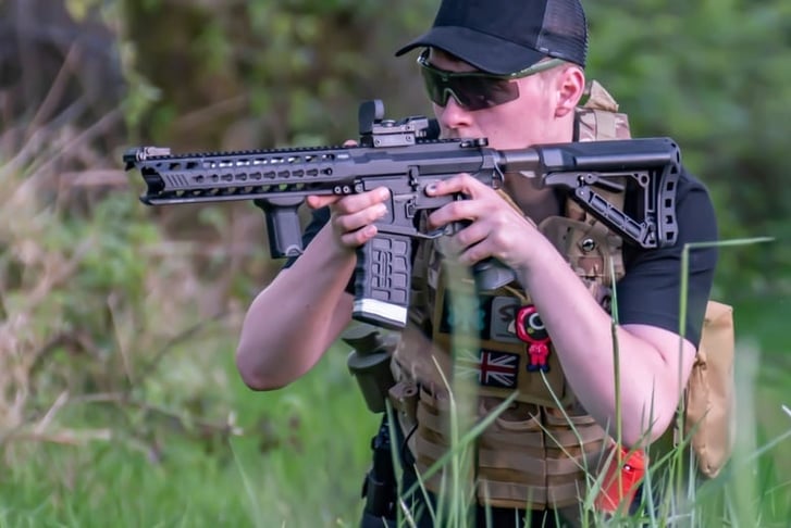 60-Minute Airsoft Shooting Range for Two - Belfast