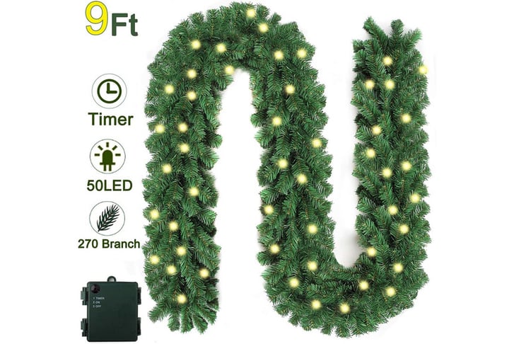 Green-Christmas-Decoration-Rattan-5