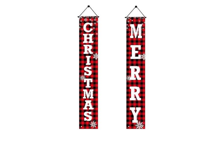 Christmas-Decorations-Outdoor-Yard-Front-Porch-Sign-Set-Door-Banner-2